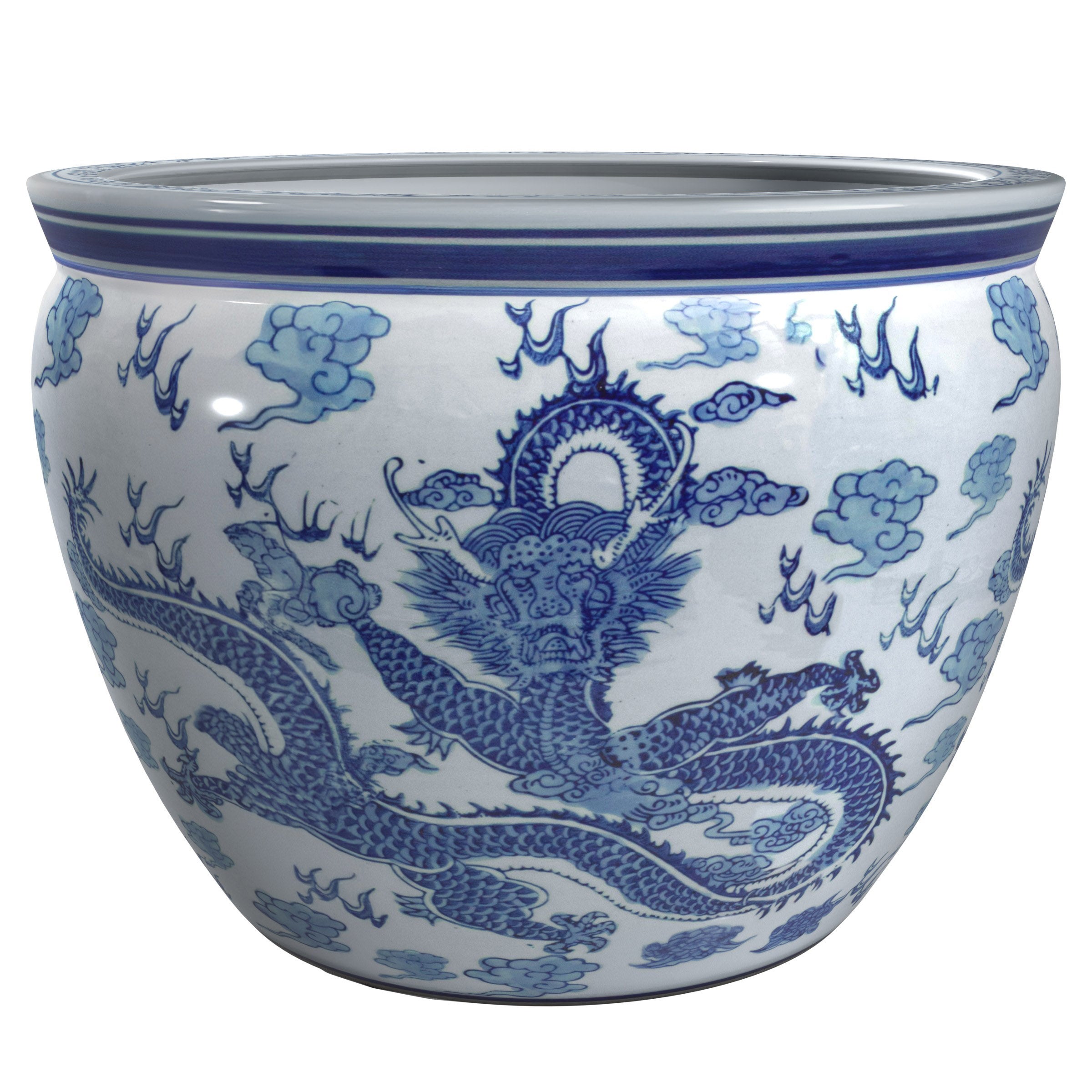 Chinese White Porcelain on sale Dragon