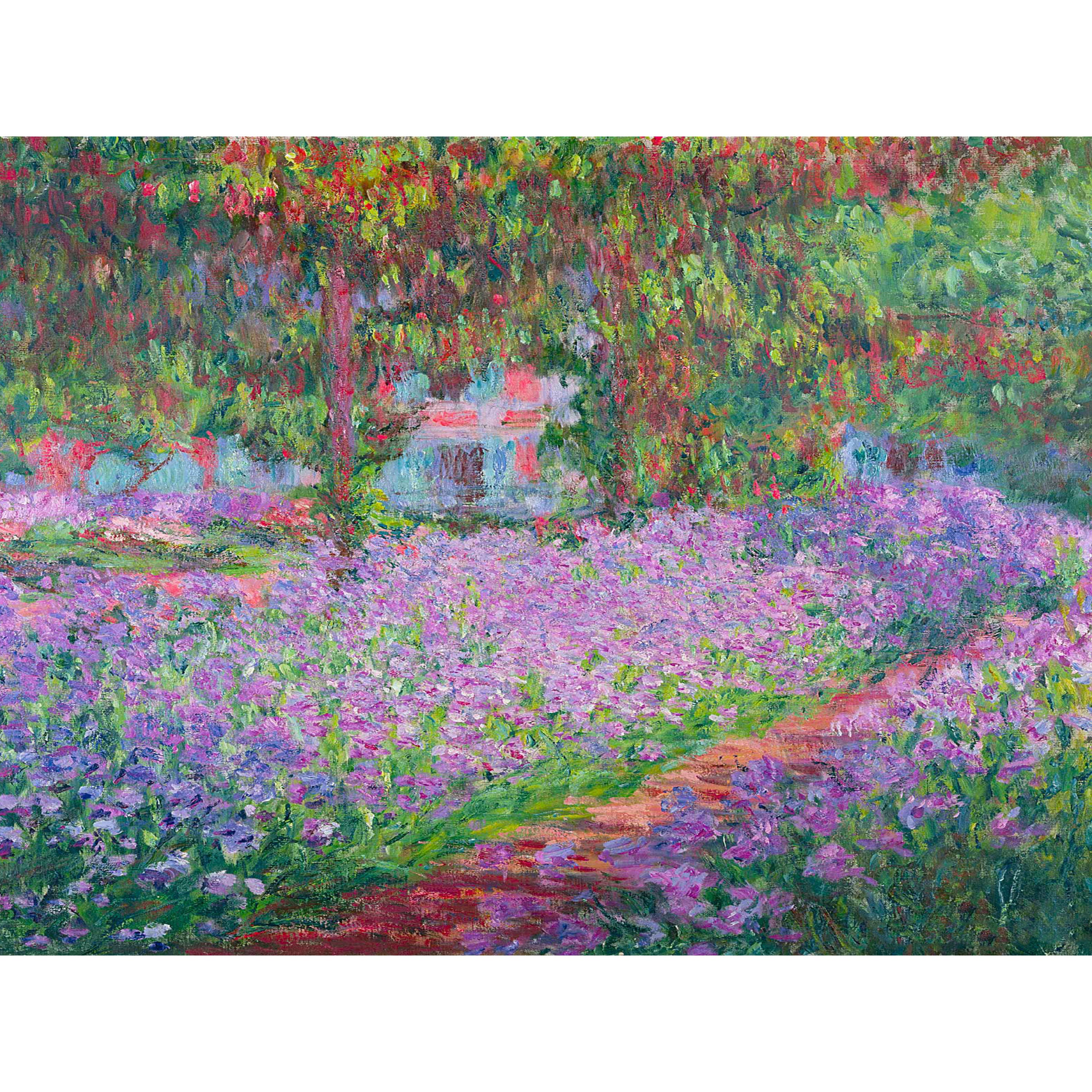 Buy Monet's Garden Wall Art Online (CAN-ART-MONET4) | Satisfaction