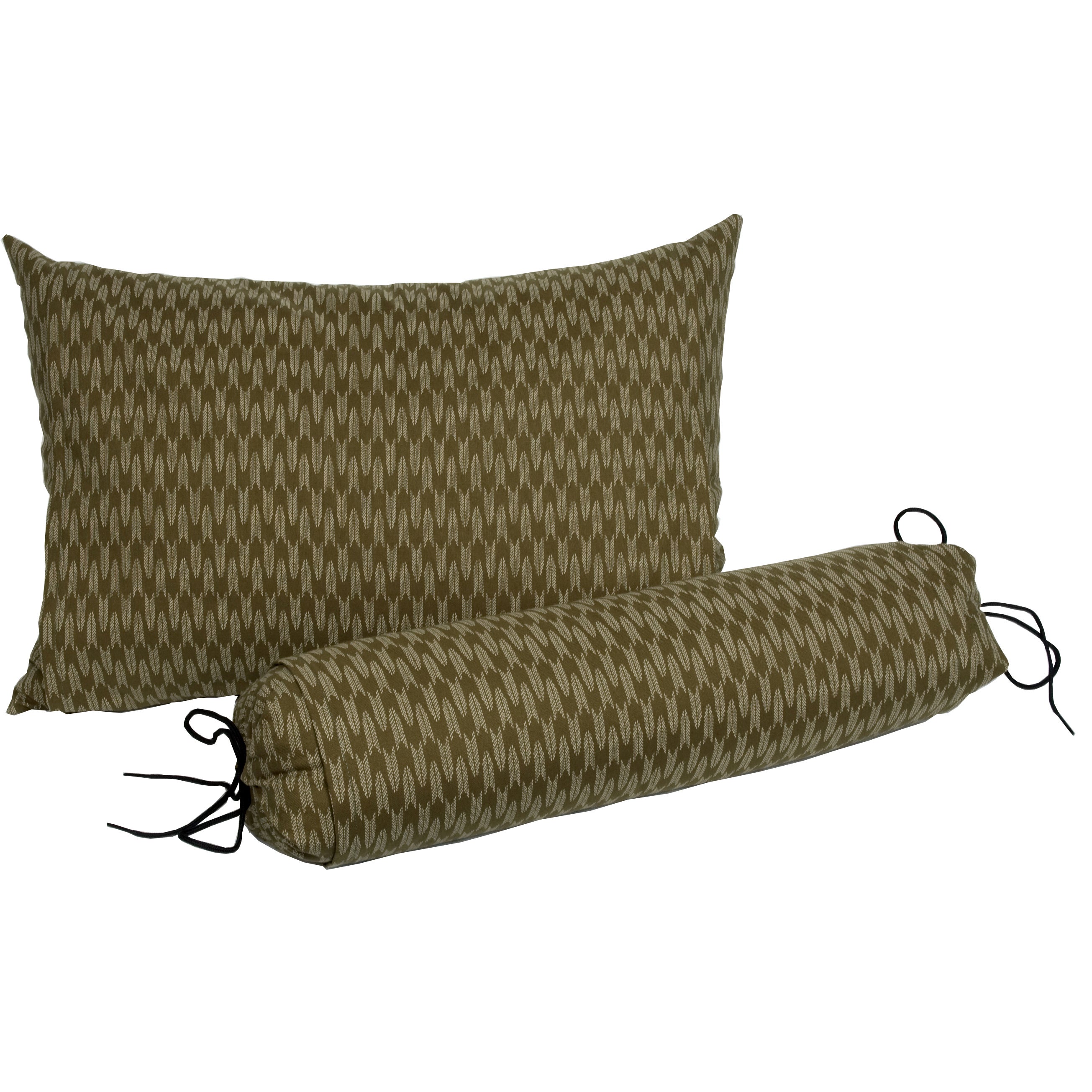 Buy Buckwheat Hull Pillows with Matcha Ya Gasuri Cover Neckroll Online ...